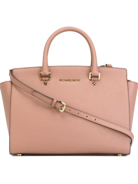 michael kors selma pink large tote bag|Michael Kors selma crossbody.